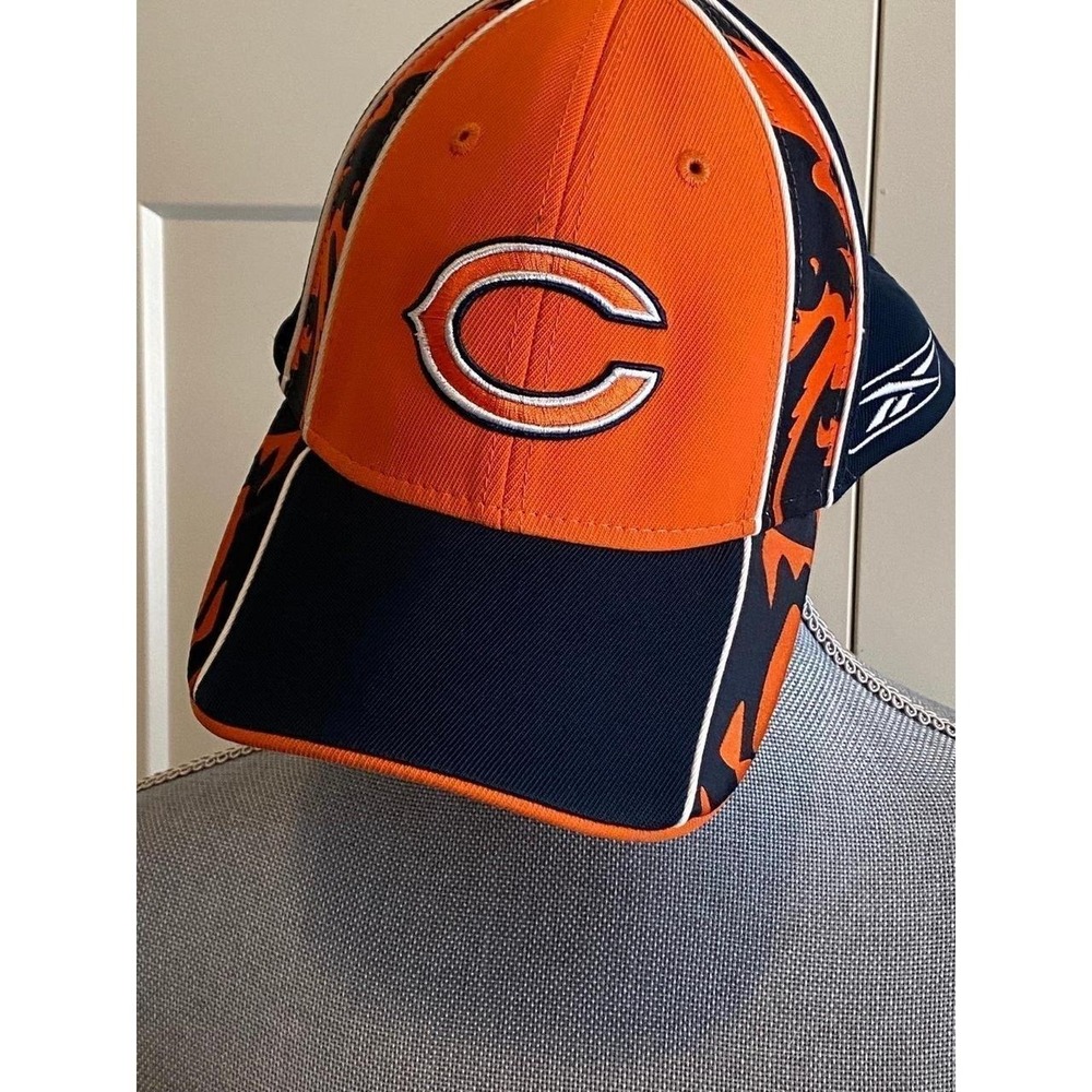 NFL Chicago Bears Hat L/XL Reebok Embroidered Unisex Ball Cap